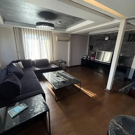 Duplex Flat W Panoramic Bosphorus View And Terrace アパート
