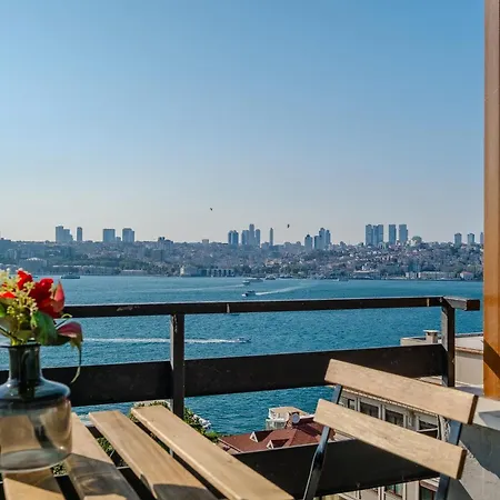 شقة Duplex Flat W Panoramic Bosphorus View And Terrace اسطنبول